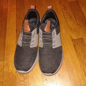 Men's SKECHERS Class DELSON - CAMBEN Casual Shoe, 65474 BKGY Black Gray Size 10